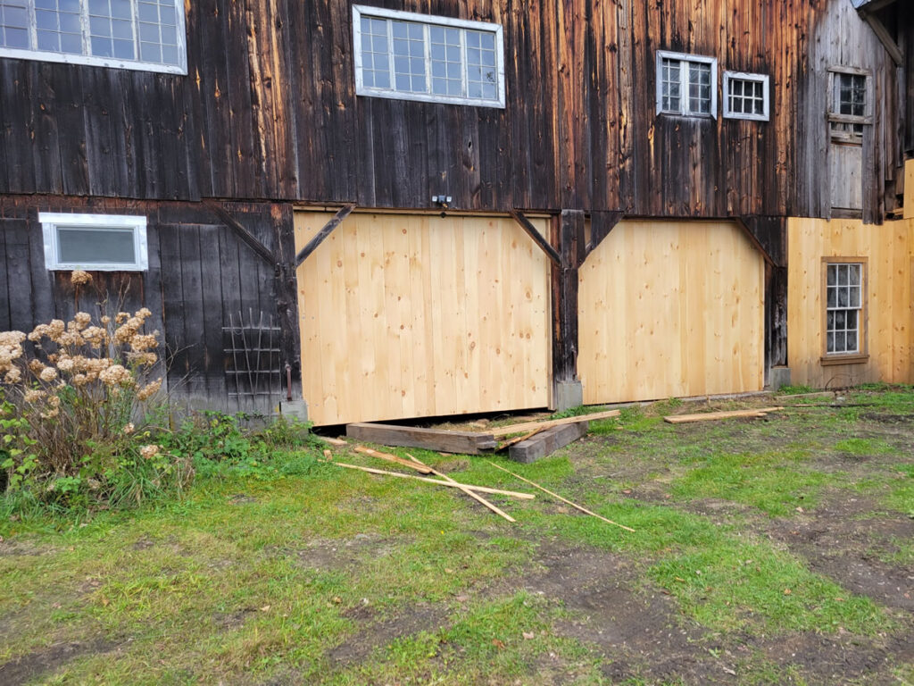 Finished new barn doors