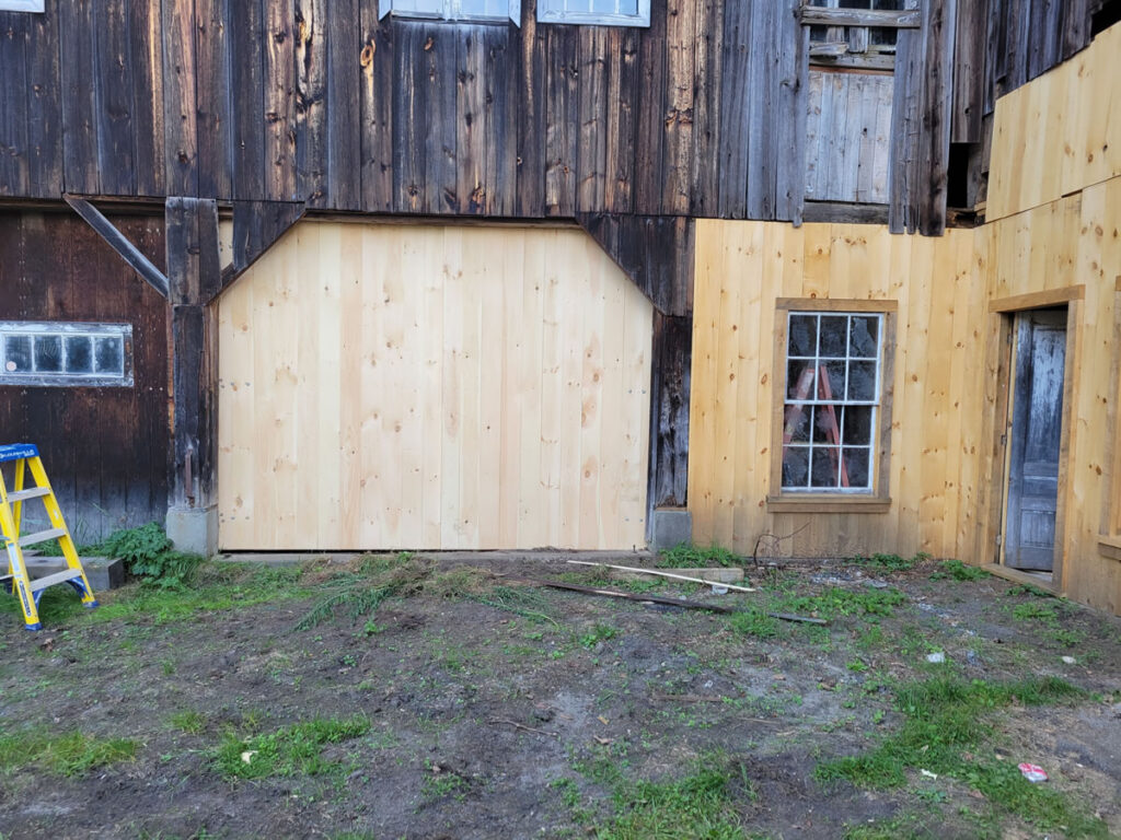New barn doors